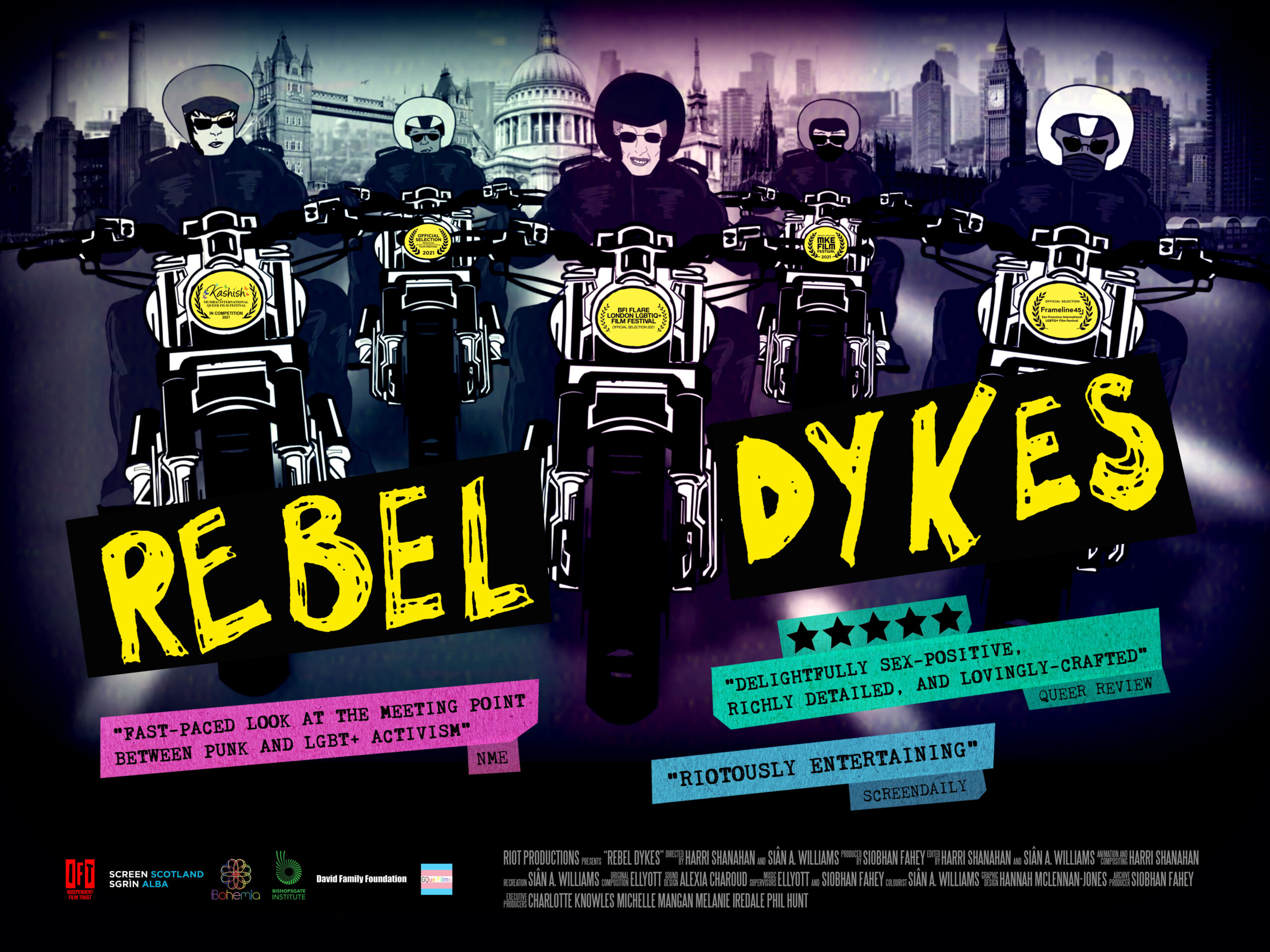 Rebel Dykes film poster